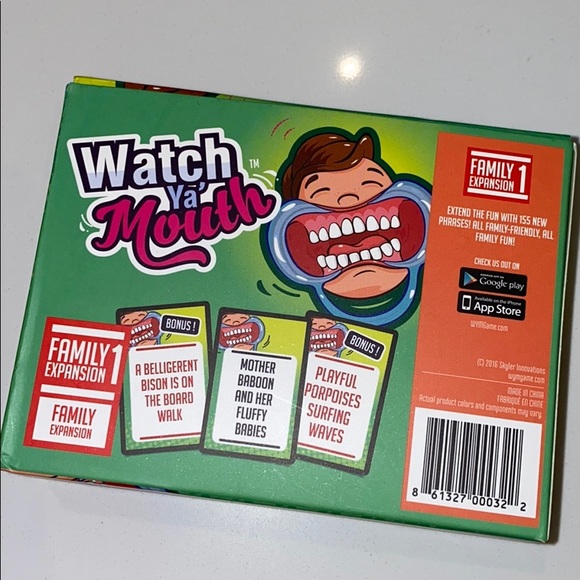 Watch Ya Mouth cards never used - Picture 2 of 3